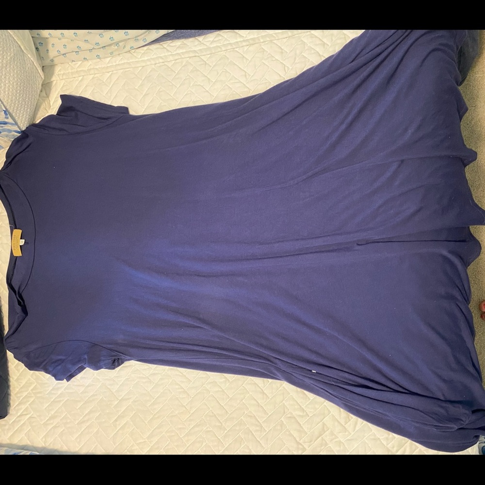 Piko navy dress